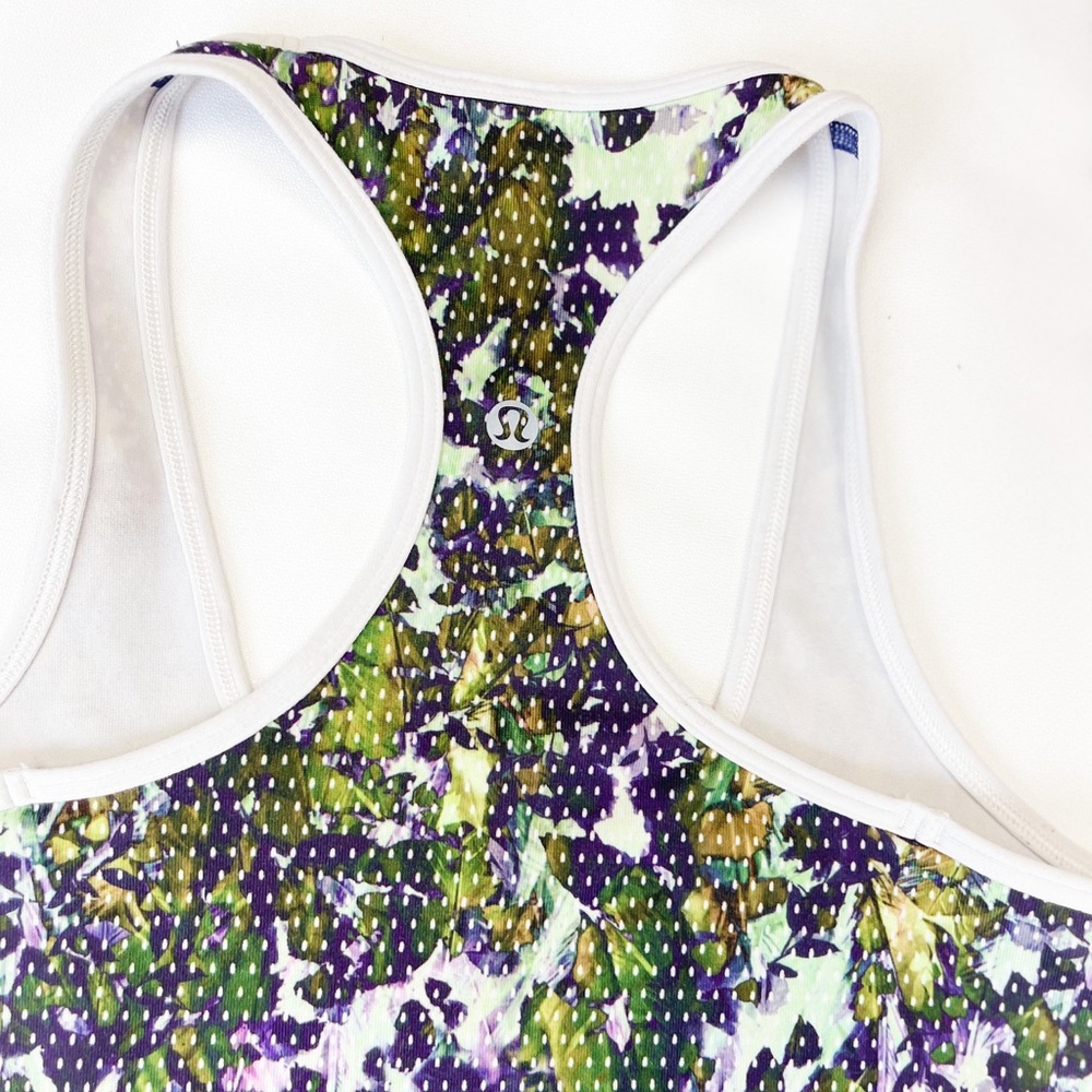 Lululemon Racer Back Patterned Tank - Picture 3 of 4